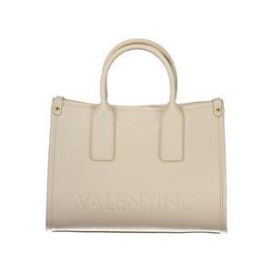 Mario Valentino Beige Polyurethane Women Handbag