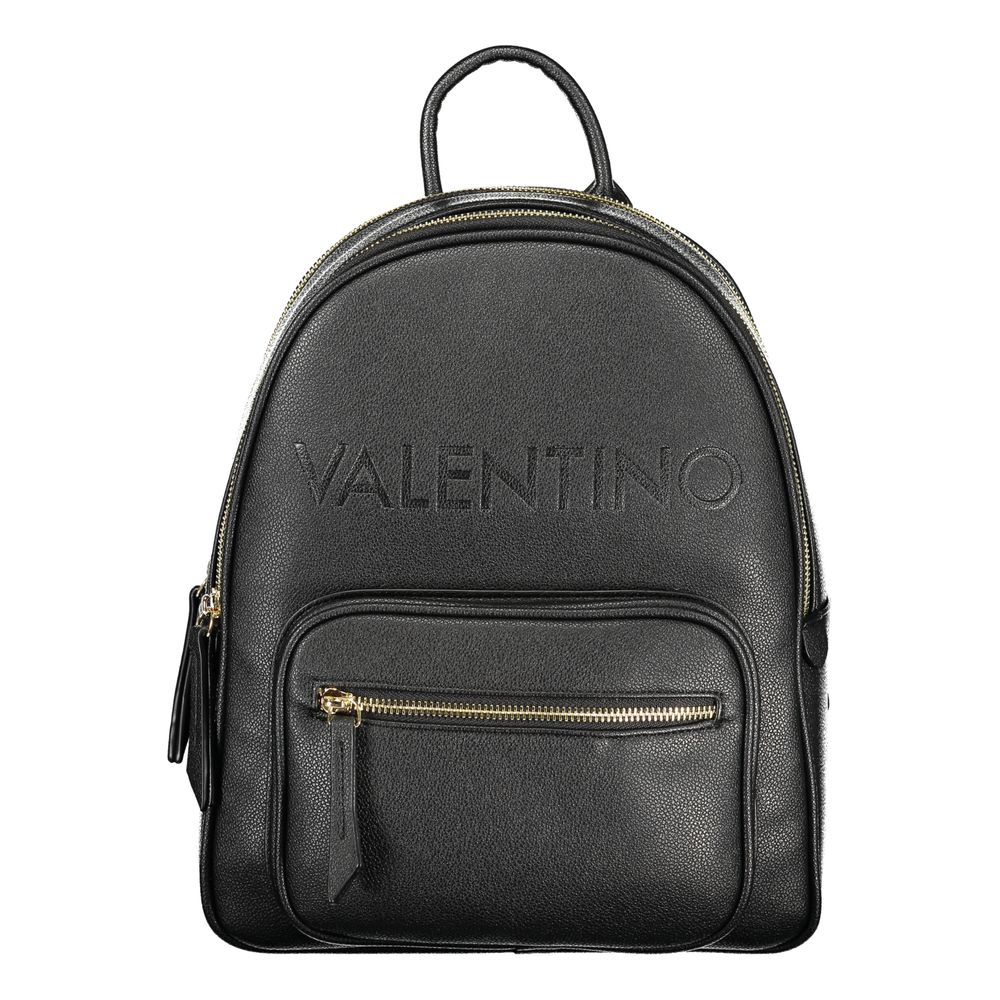 Mario Valentino Nero Poliuretano Women Backpack