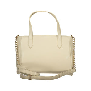 Mario Valentino Beige Polyurethane Women Handbag