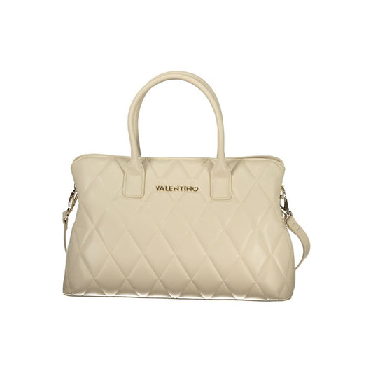 Mario Valentino Beige Polyurethane Women Handbag
