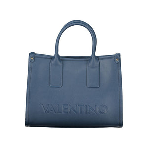 Mario Valentino Blu Polyurethane Women Handbag