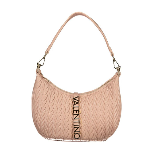 Mario Valentino Rosa Poliuretano Women Shoulder Bag