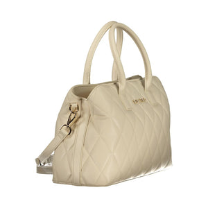 Mario Valentino Beige Polyurethane Women Handbag