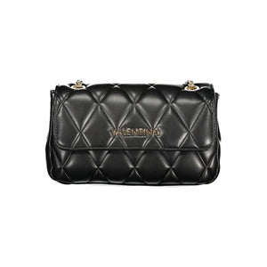 Mario Valentino Black Polyurethane Women Handbag