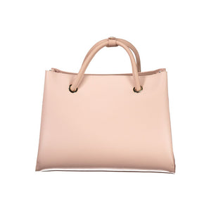 Mario Valentino Rosa Polyurethane Women Handbag
