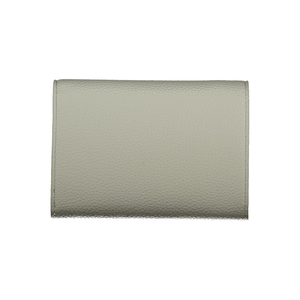 Mario Valentino Grigio Polyurethane Women Wallet