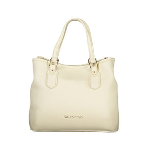 Mario Valentino Beige Polyurethane Women Handbag
