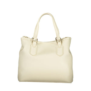 Mario Valentino Beige Polyurethane Women Handbag