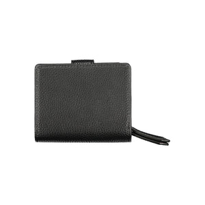 Mario Valentino Black Polyurethane Women Wallet