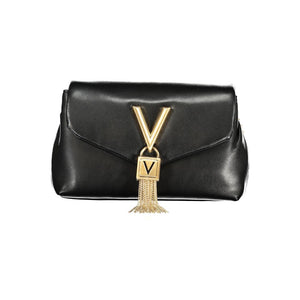 Mario Valentino Black Polyurethane Women Shoulder Bag
