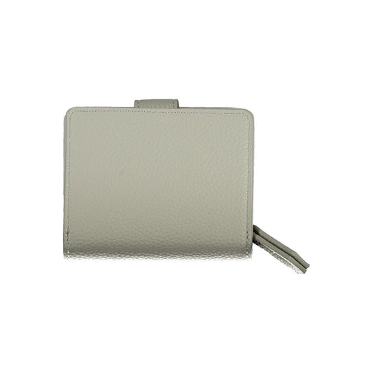 Mario Valentino Grigio Polyurethane Women Wallet