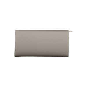 Mario Valentino Grigio Polyurethane Women Wallet