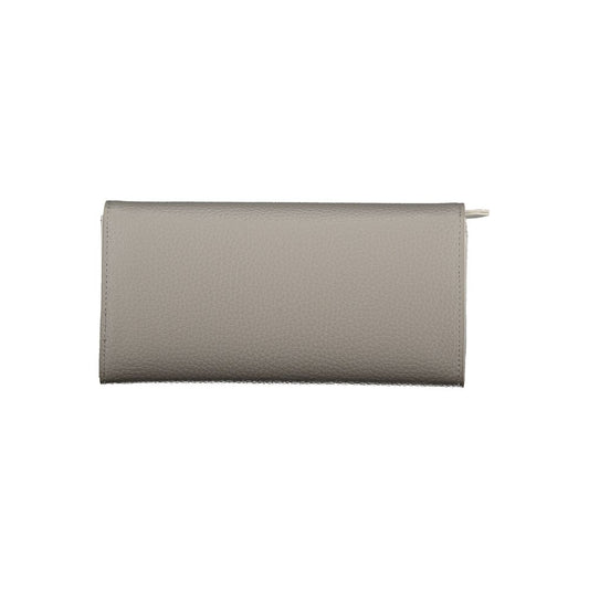 Mario Valentino Grigio Polyurethane Women Wallet
