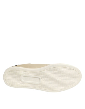 Dolce & Gabbana Beige London Low Top Leather Sneakers Shoes