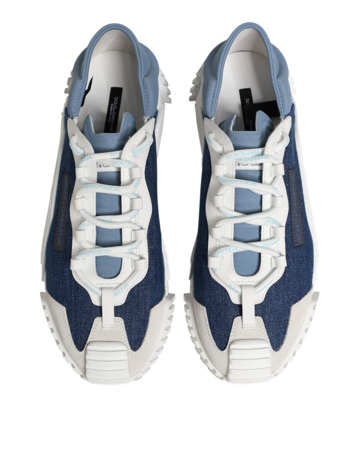 Dolce & Gabbana Multicolor Cotton Low Top NS1 Sneakers Shoes