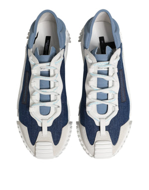 Dolce & Gabbana Multicolor Cotton Low Top NS1 Sneakers Shoes