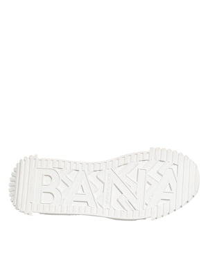 Dolce & Gabbana Multicolor Cotton Low Top NS1 Sneakers Shoes