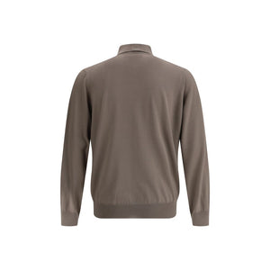 Brunello Cucinelli Bicolor Cashmere Dress Shirt