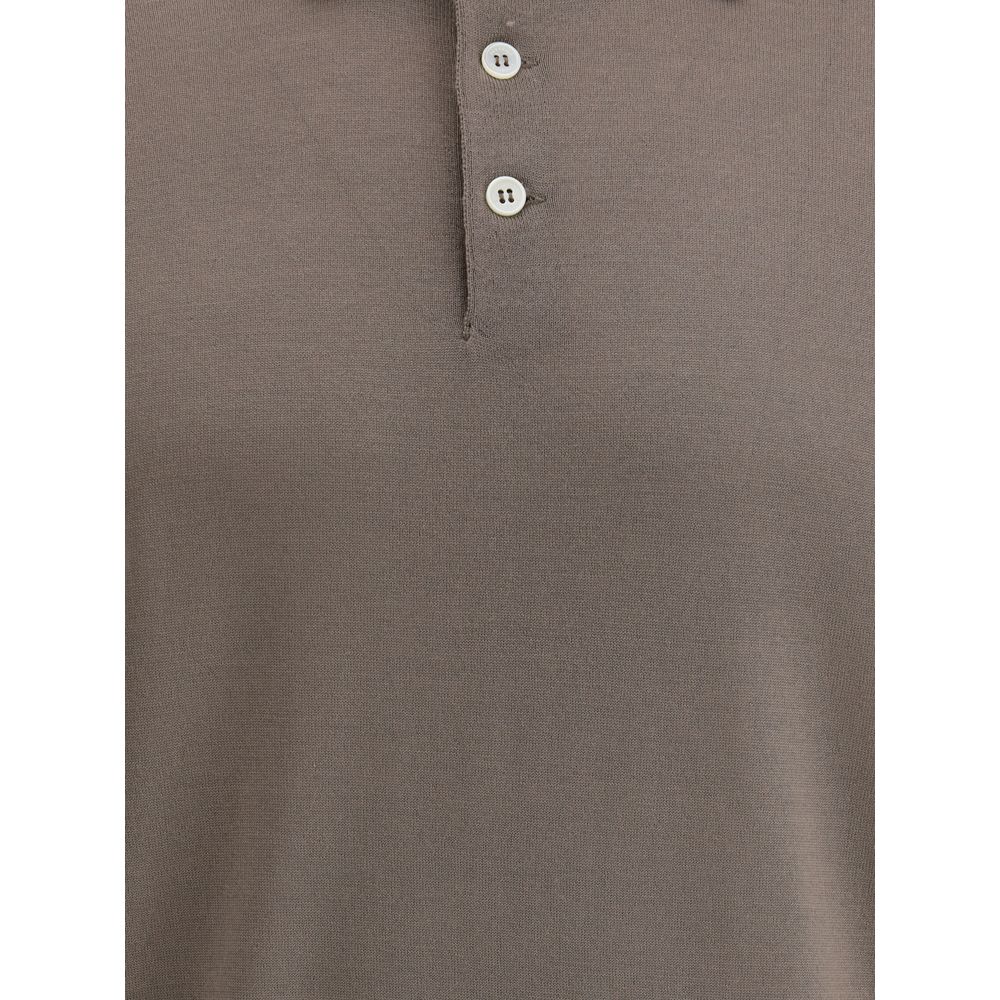 Brunello Cucinelli Bicolor Cashmere Dress Shirt