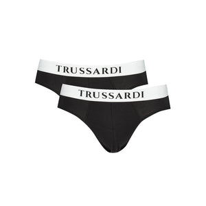 Trussardi Black Cotton Men's Brief