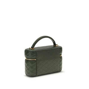 Saint Laurent Green Calf Leather Bos Taurus Handbag