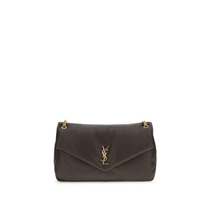 Saint Laurent Gray Lamb Ovis Aries Aries Shoulder Bag