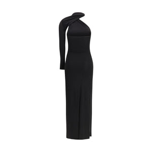 Courrèges Black Viscose Cocktail Dress