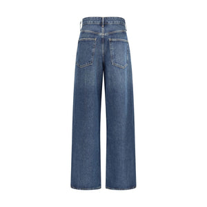 Agolde Blue Cotton Jeans Denim