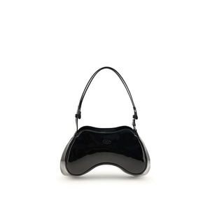 Diesel Black Polyethylene Shoulder Bag