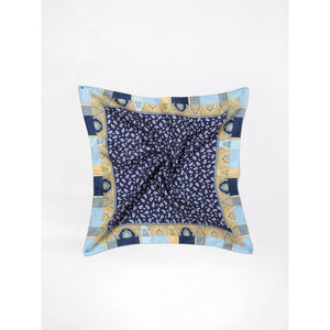 Etro Blue Silk Foulard