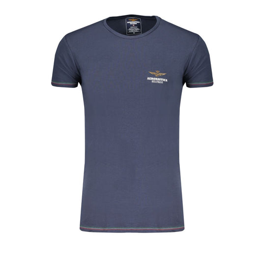 Aeronautica Militare Blue Cotton Men's Underwear Shirt