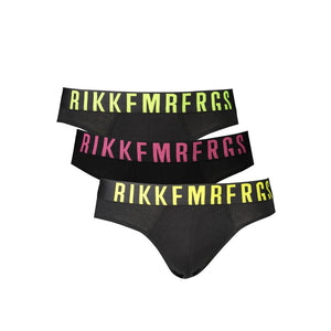 Bikkembergs Black Polyester Men's Brief