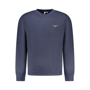 Accademia Militare Blue Cotton Men Sweater
