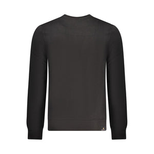 Accademia Militare Black Cotton Men Sweater