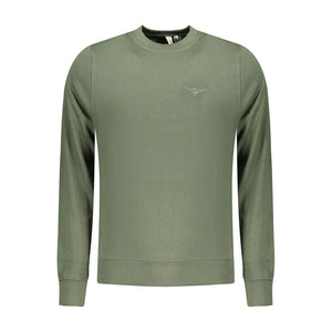 Accademia Militare Green Cotton Men Sweater