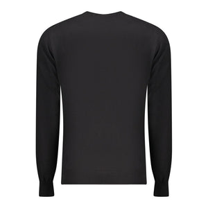 Accademia Militare Black Cotton Men Sweater