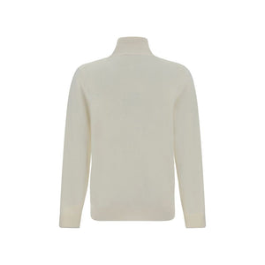 Brunello Cucinelli White Cashmere Cashmere Sweater