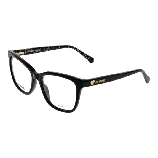 Love Moschino Black Acetate Glasses (Frames)