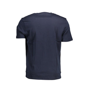 Timberland Blu Cotton Men T-Shirt