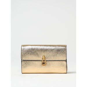 Coccinelle Gold Leather Handbag