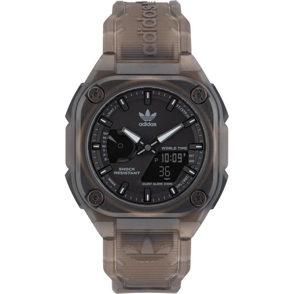 Adidas Brown Synthetic Sport Watch