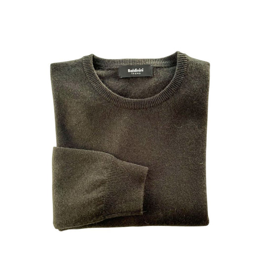 Baldinini Trend Green Cashmere Men Sweater
