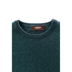 Baldinini Trend Green Cashmere Men Sweater