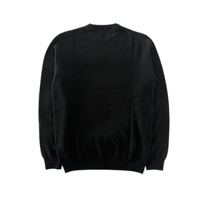 Baldinini Trend Black Cashmere Men Sweater