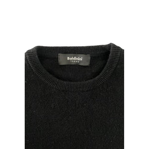 Baldinini Trend Black Cashmere Men Sweater