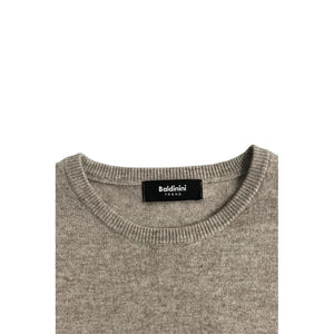 Baldinini Trend Beige Cashmere Men Sweater