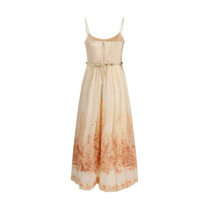 Zimmermann Multicolor Cotton Long Dress