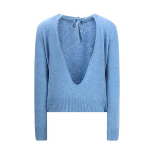 Marni Light Blue Cashmere Sweatshirt