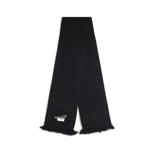 MM6 Black Wool Scarf
