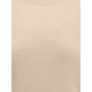 Brunello Cucinelli Beige Cashmere Cashmere Sweater